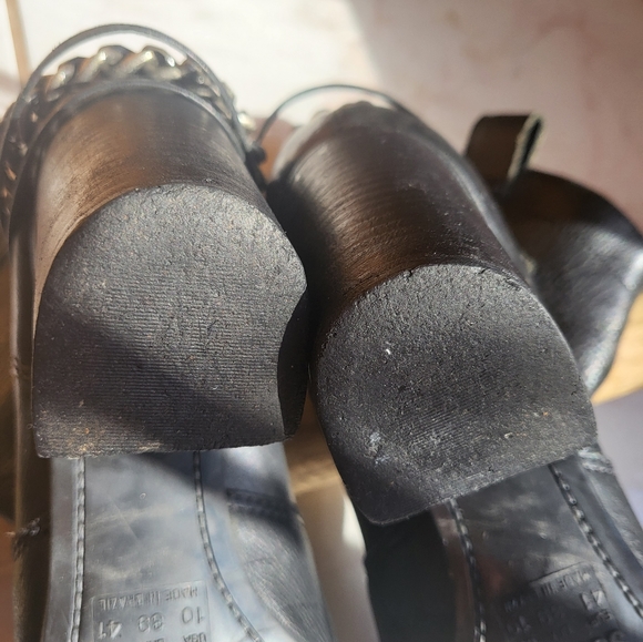Shutz Black Booties Sz 10 - Picture 10 of 15